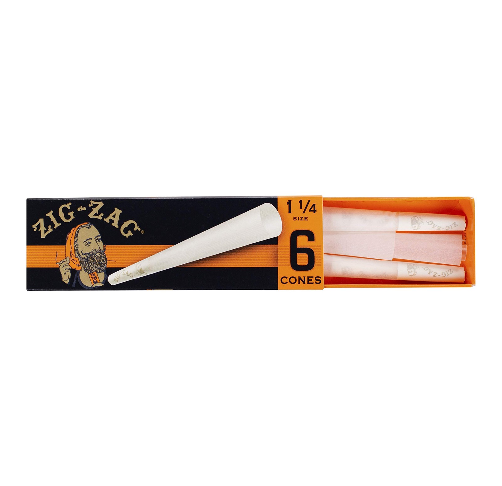 Pre Rolled Cones 1 1/4 Size Ultra Thin (24-6 Packs) – Slow Burning Pre Rolled…