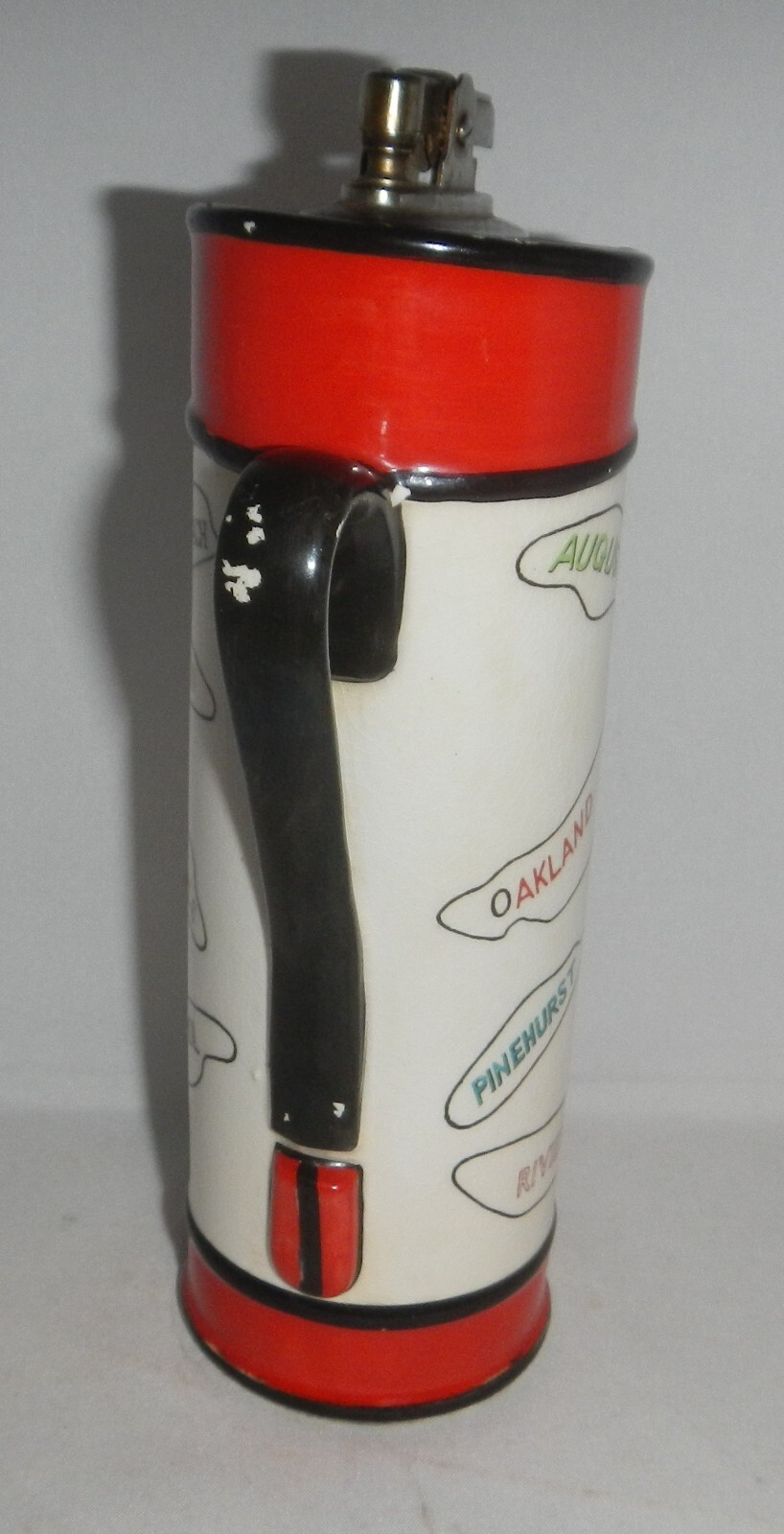 Vintage Shields Fifth Avenue Japan Golf Bag Lighter Pebble Beach Augusta