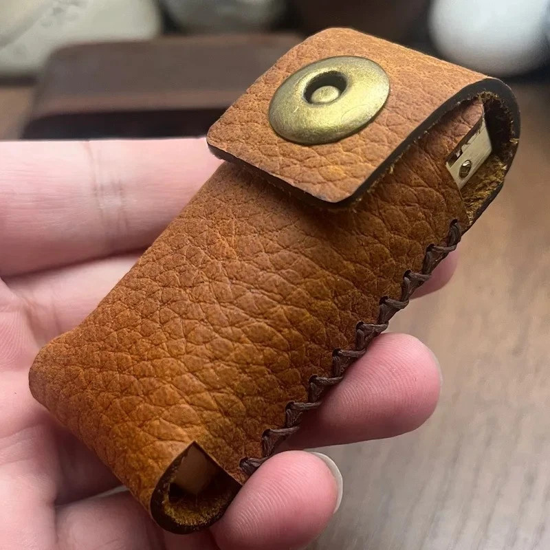 For Dunhill Lighters High Quality Handmade Multiple Colors Leather Case Waist