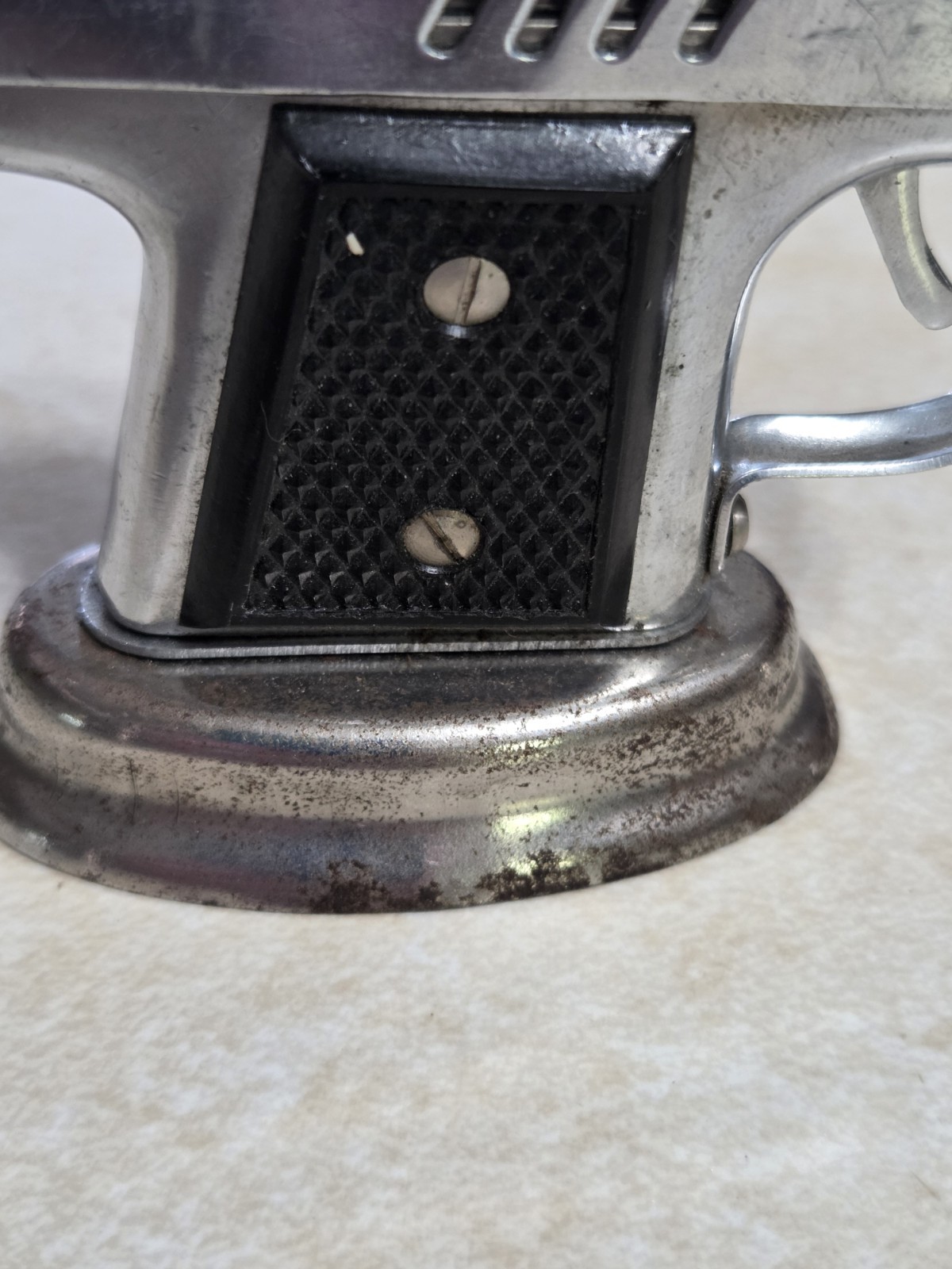 Vintage Gun Table Lighter Made In Japan Pistol Continental NY Tobacciana MCM
