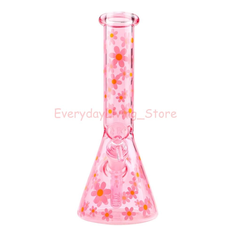 10″ Heavy Duty Glass Beaker Bong Water Smoking Tobacco Pipe 14MM Bowl New