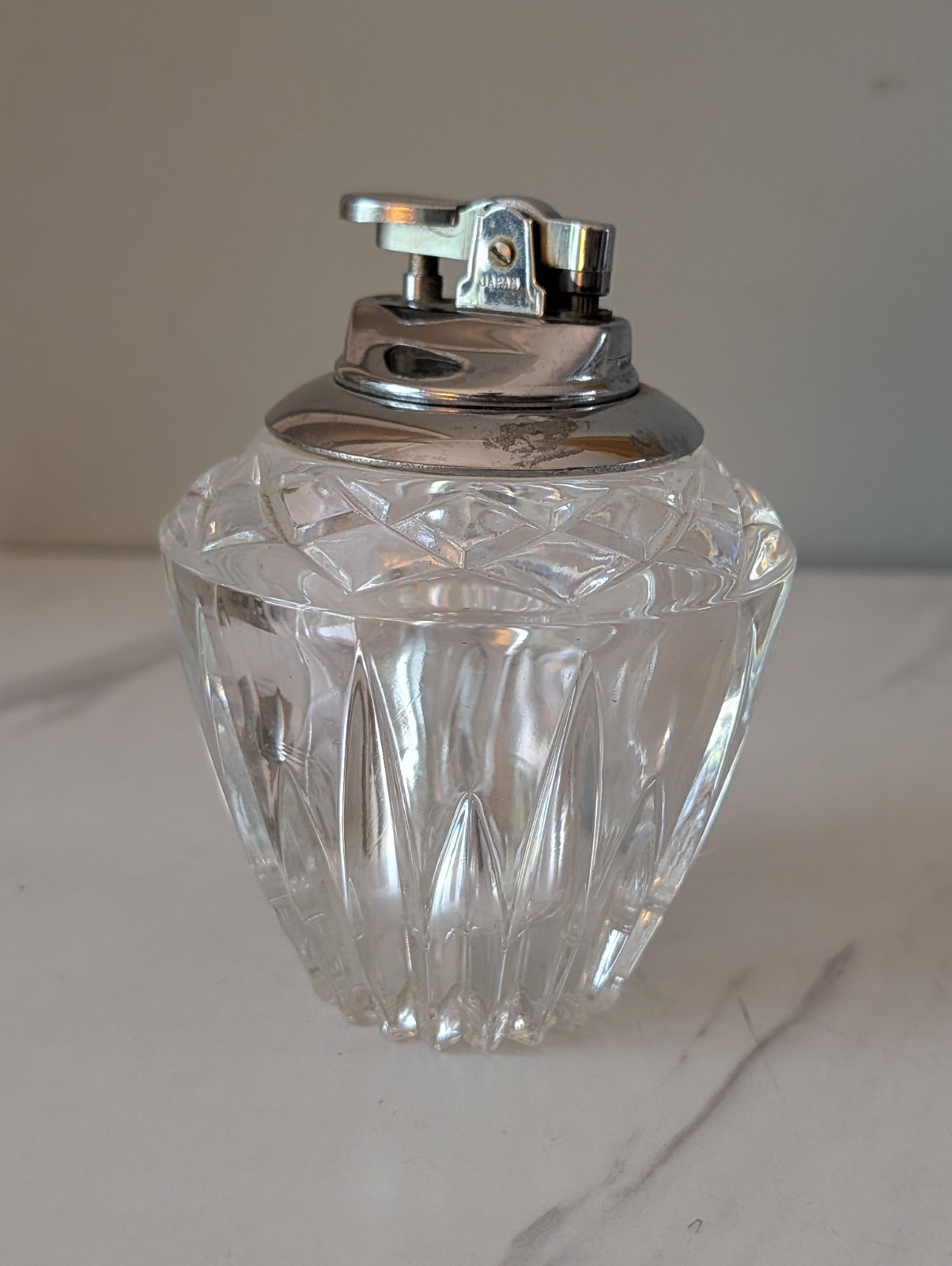 Vintage Crystal Table Lighter Princess House