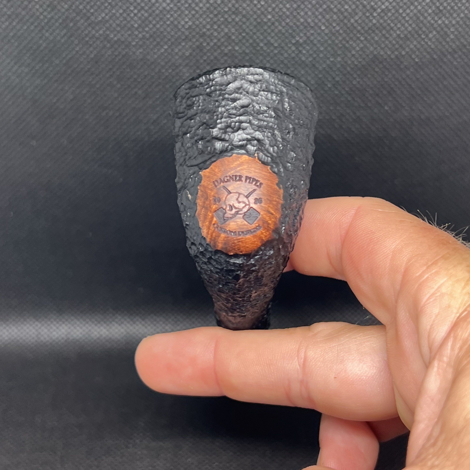 Dagner Pipes Custom Design 2026 Black Dublin Tobacco Pipe Briar New Unsmoked