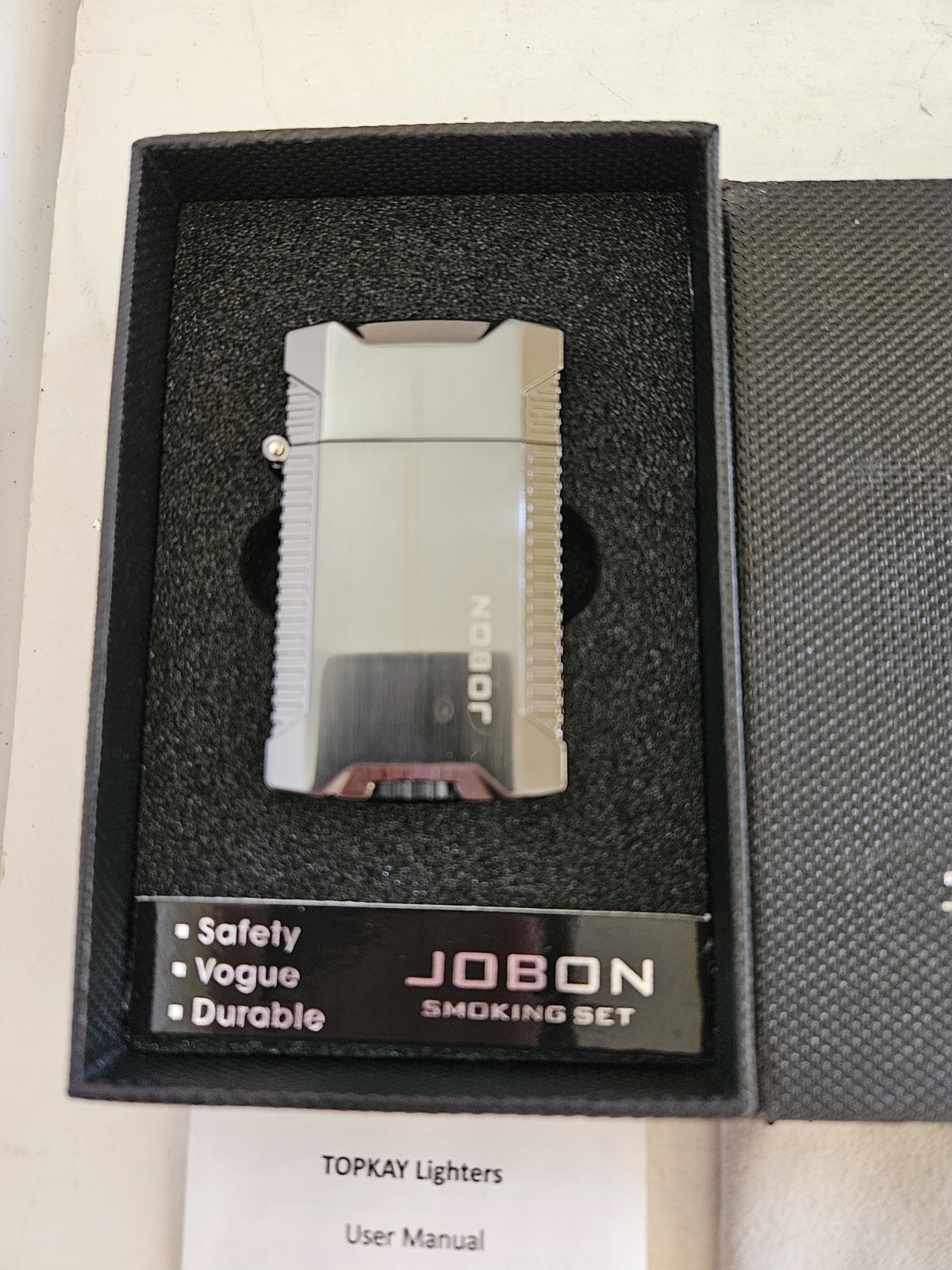 JOBON Topkay Butane Lighter Orig Everything NOS