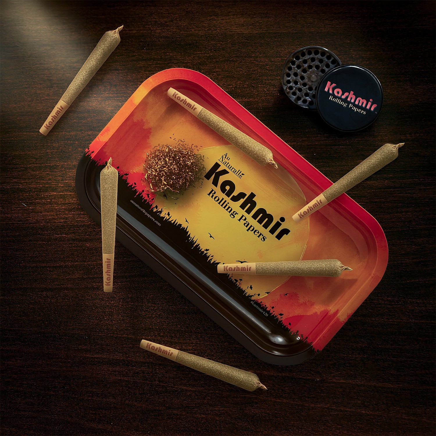 Bamboo Pre Rolled Cones King Size 200 Ct Rolling Paper Cones W/Tips- Kashmir