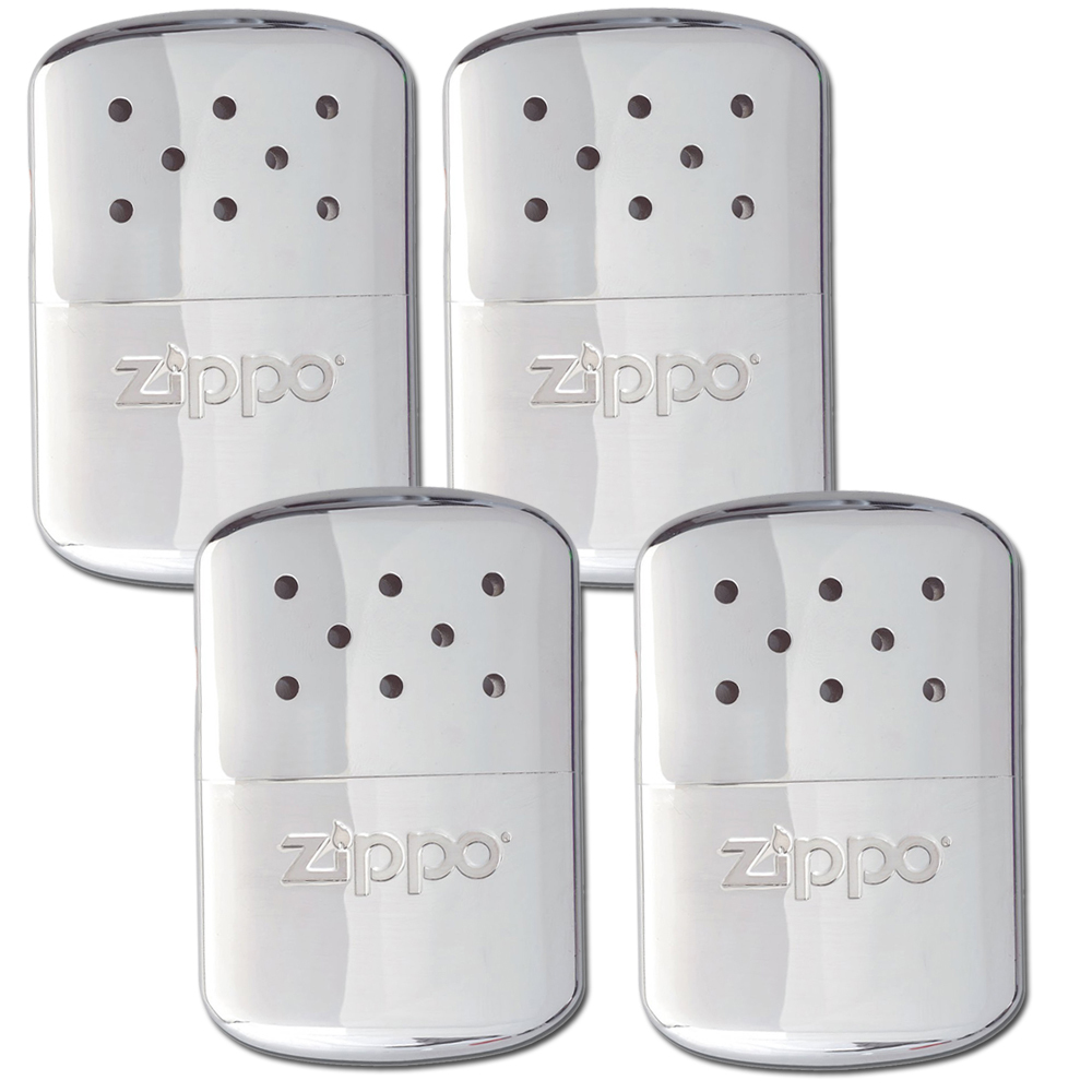 Zippo Lot Set of 12 Refillable Hand Warmer Chrome, Black, Camo 40323 40334 40349