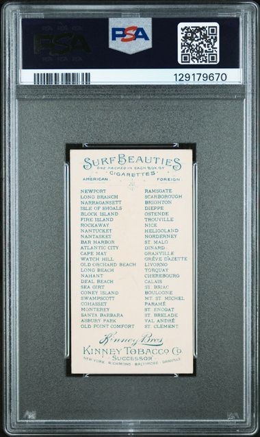 ST. ENOGAT FRANCE 1889 N232 Kinney Surf Beauties PSA 5(MK) EX C:9670