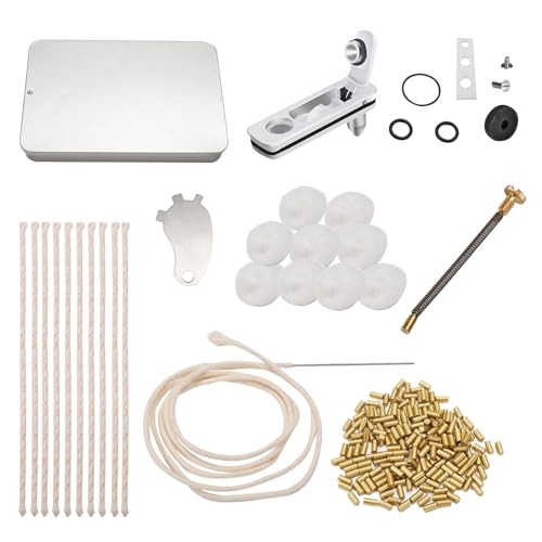 Lighter Repair Kit – Flint & Wick Set for Fluid and Insert Lighters (200Pcs