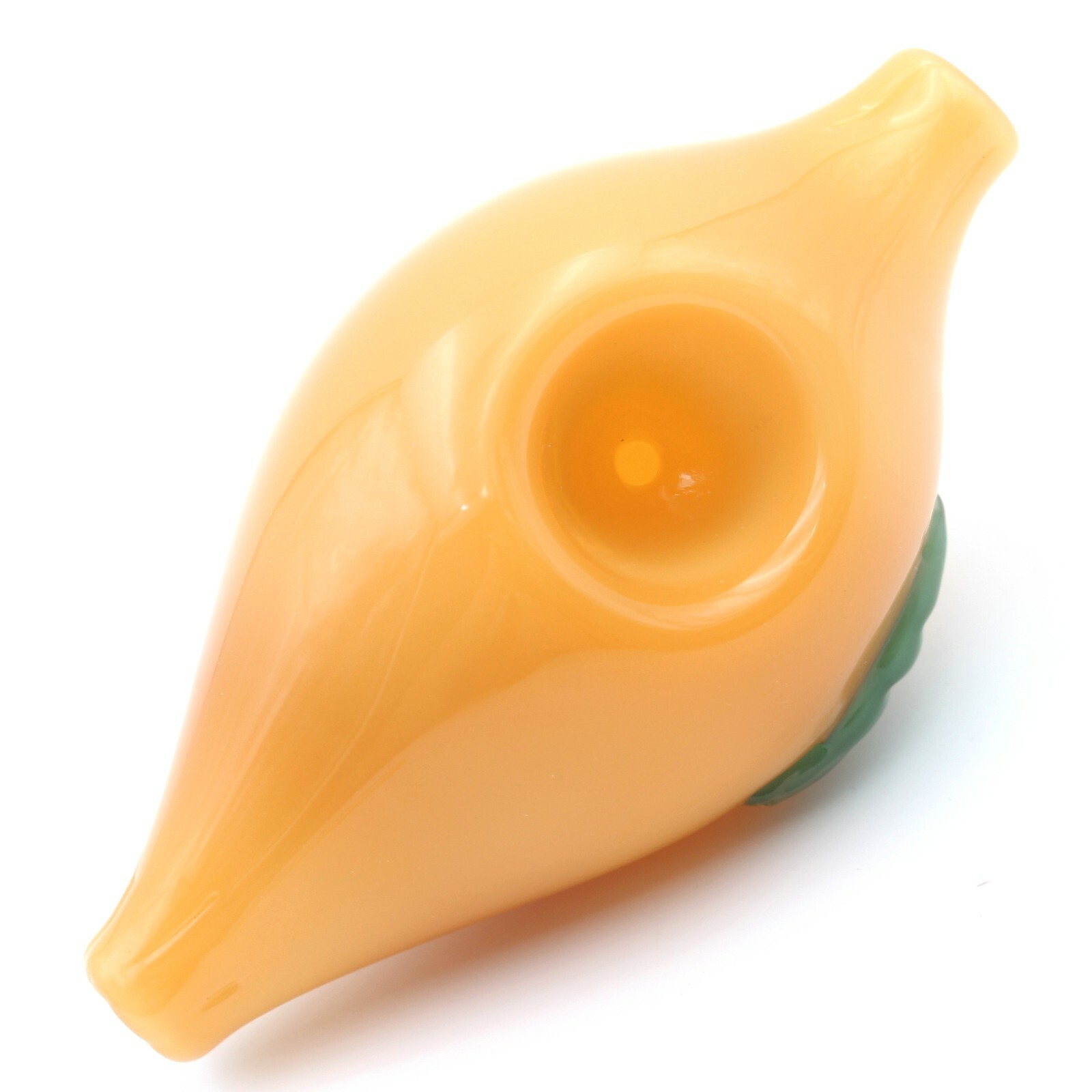 4.5″ Bowl for Smoke Lemon Glass Pipes Fruit Tobacco Bowls Smoking Spoon Yellow
