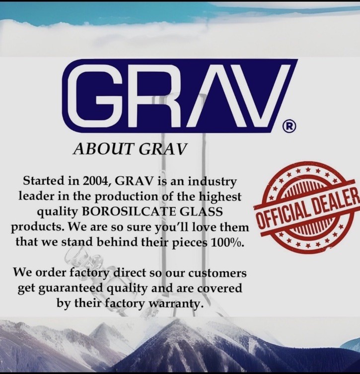 GRAV® (3) PACK Of The UPLINE® TASTER- CLEAR , 3.5”, (2) PACK Of 16mm OCTO-TASERS