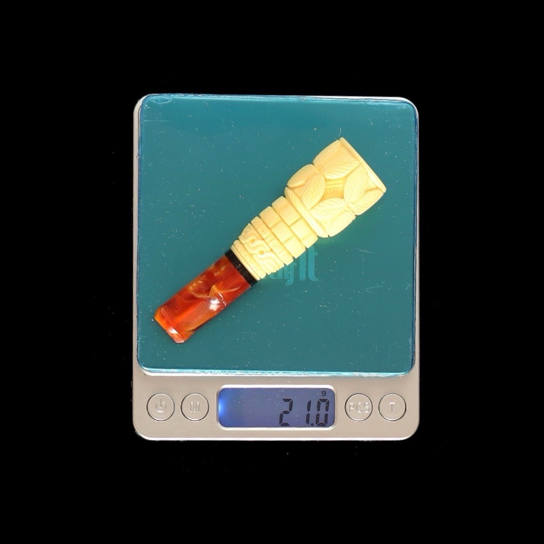 Ornate CIGAR HOLDER Set Of 3 HANDMADE CASE 16-18-20 MM Diameter