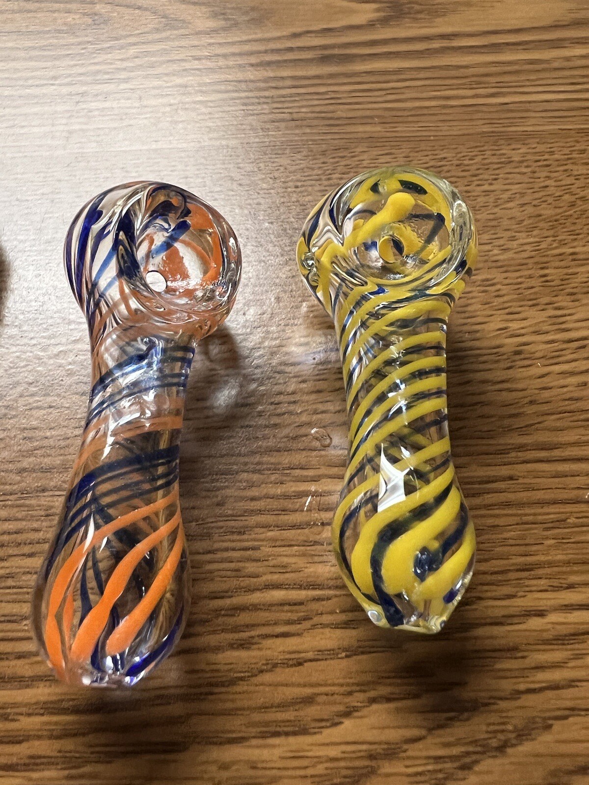 Ripkitty 2.5” Colorful Swirling Design Hand Pipe Color May Vary (1 Pc) FREE S/H!