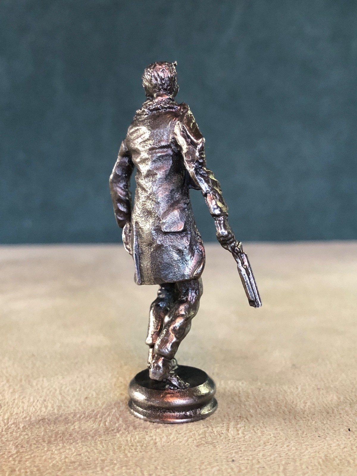 Doc Holiday Pipe Tamper Solid Fine Pewter