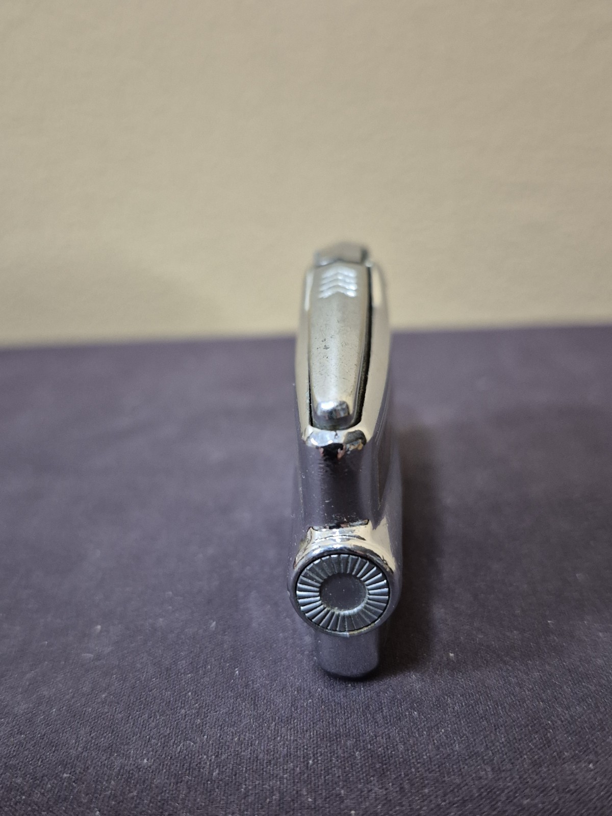Vtg. Ronson Varaflame Premier Silver Lighter – Untested