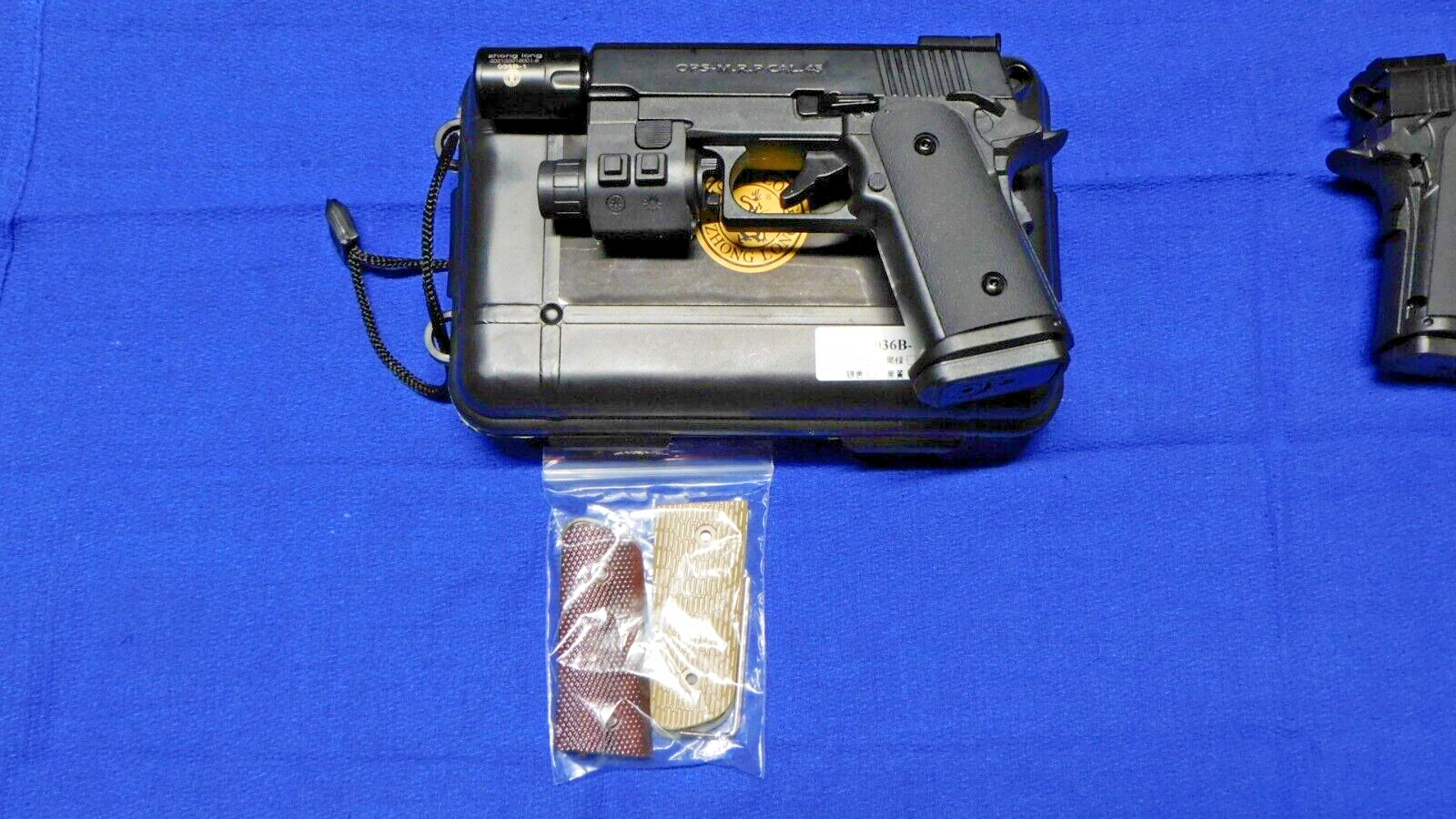 OPS-M.R.P. Cal .45 Gun Pistol Shape Jet Torch Lighter USA Stocked And Shipped
