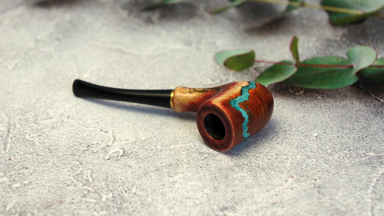 New mini 4″ tobacco smoking pipe, handcrafted pear wood pocket pipe