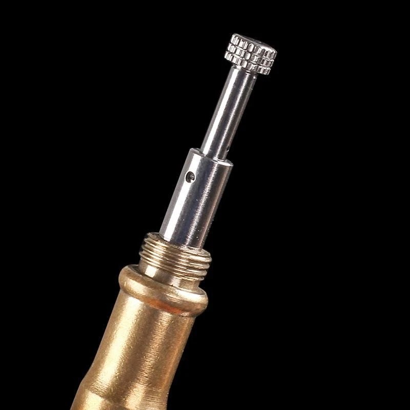 Brass Cigarette Holder for Men Reusable Filter Detachable Fits Slim Regular Size