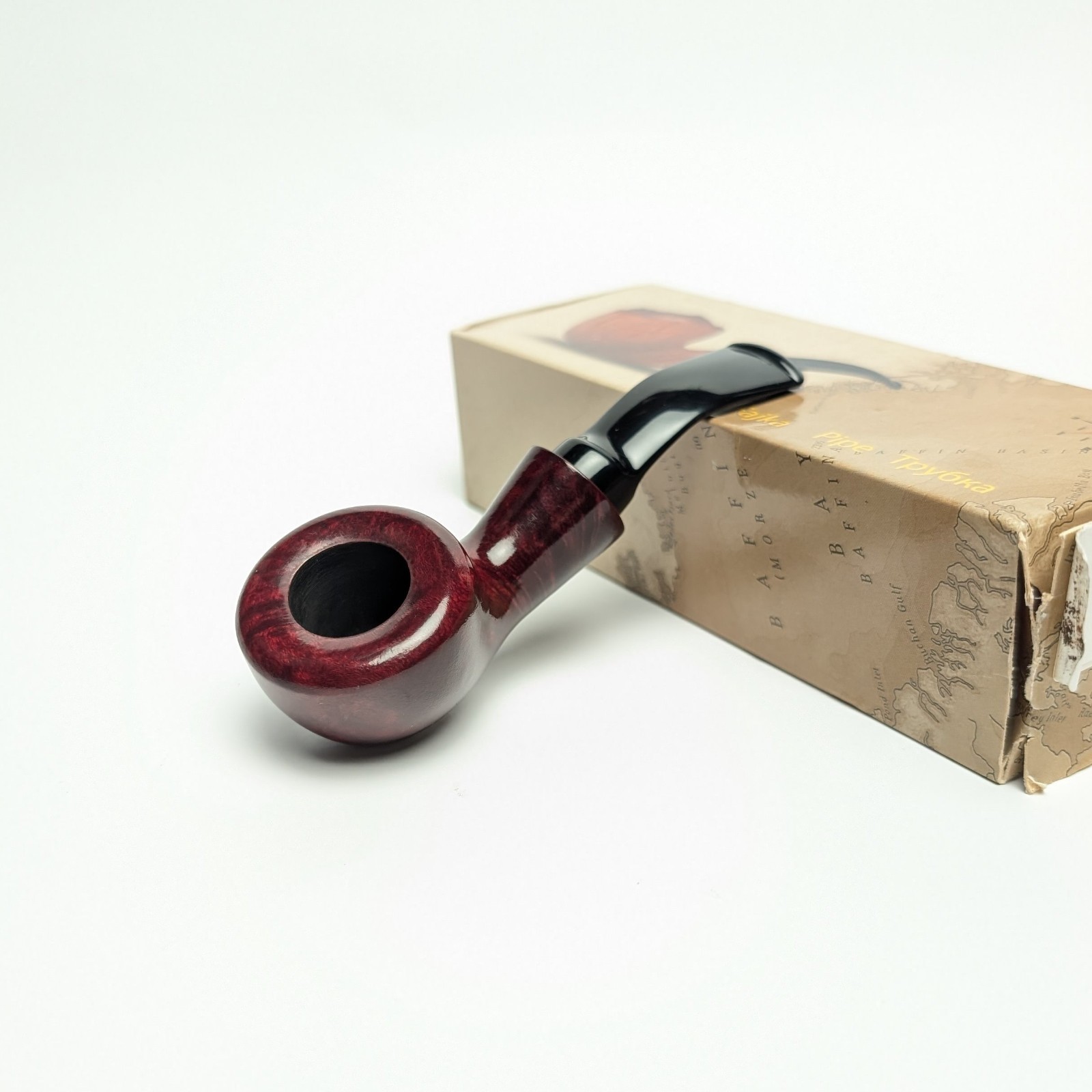 Mr. Brog No. 83 LaCosta Briar Wood Pipe – Open Box, Lightly Used, Handcrafted