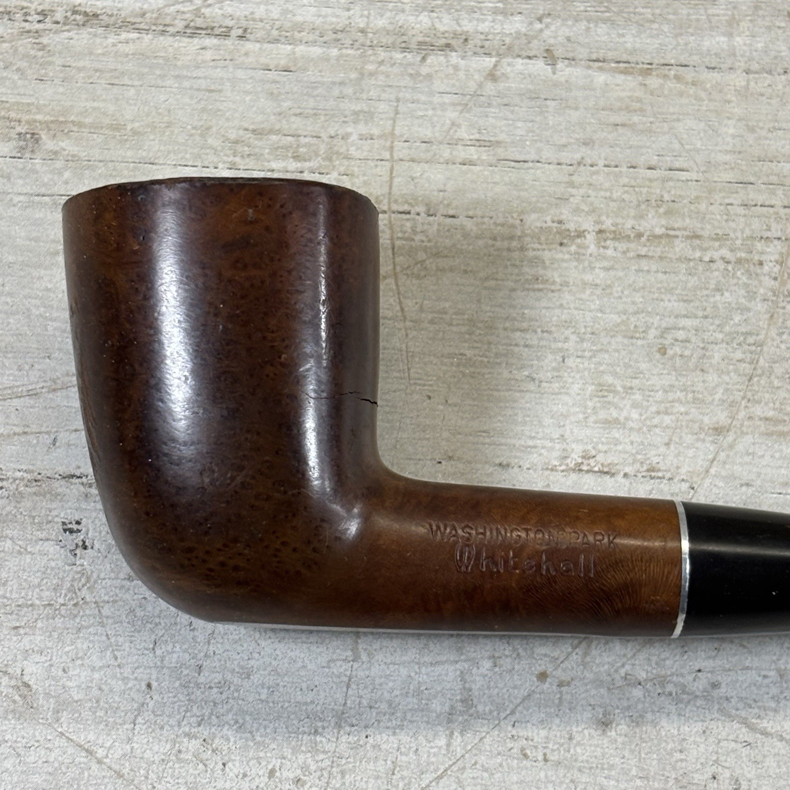 Washington Park Whitehall Imported Briar Tobacco Pipe Estate Straight Dublin