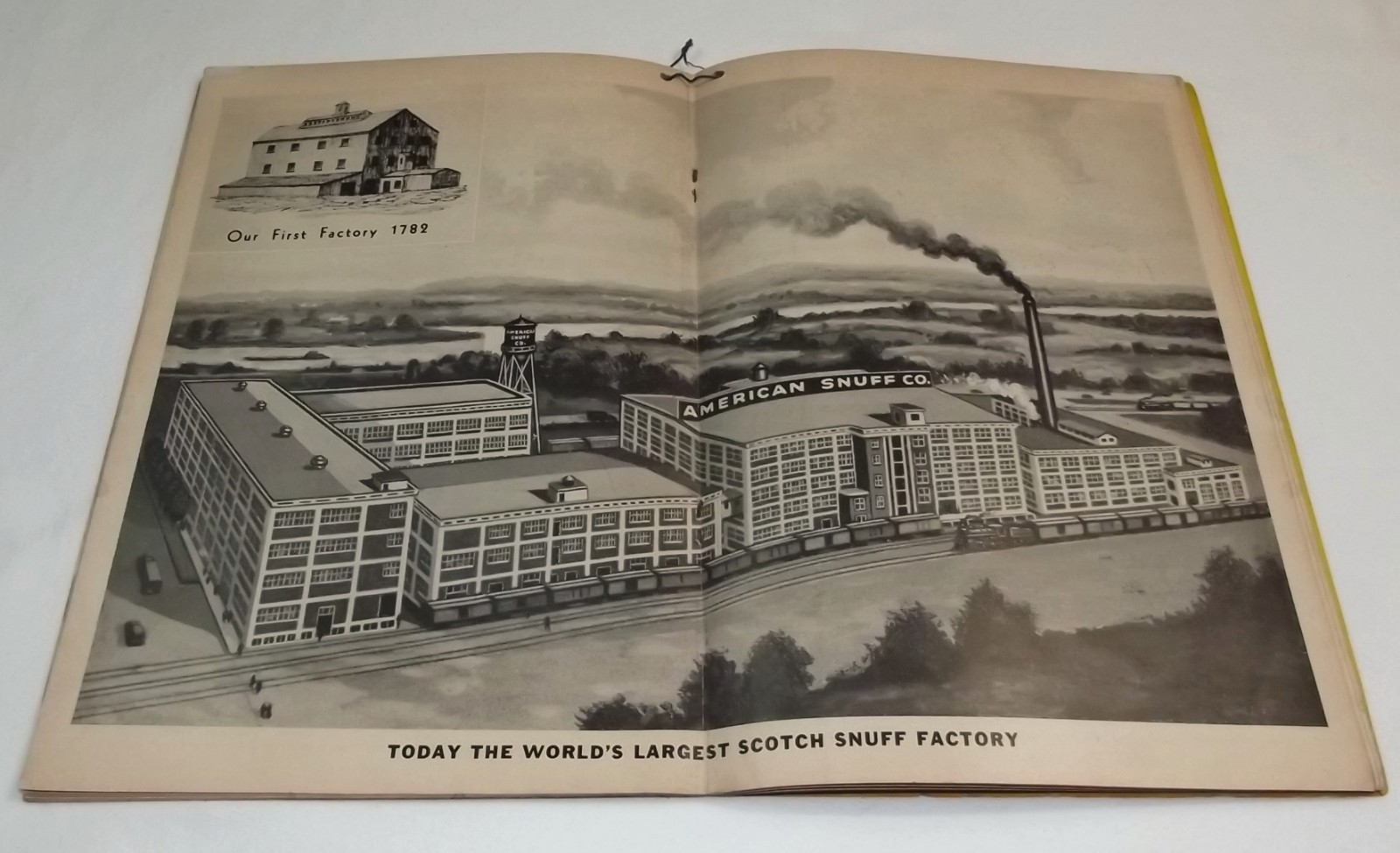 1942 GARRETT HONEST AMERICAN SNUFF CO WORLDS LARGEST SCOTCH FACTORY 35pg BOOKLET