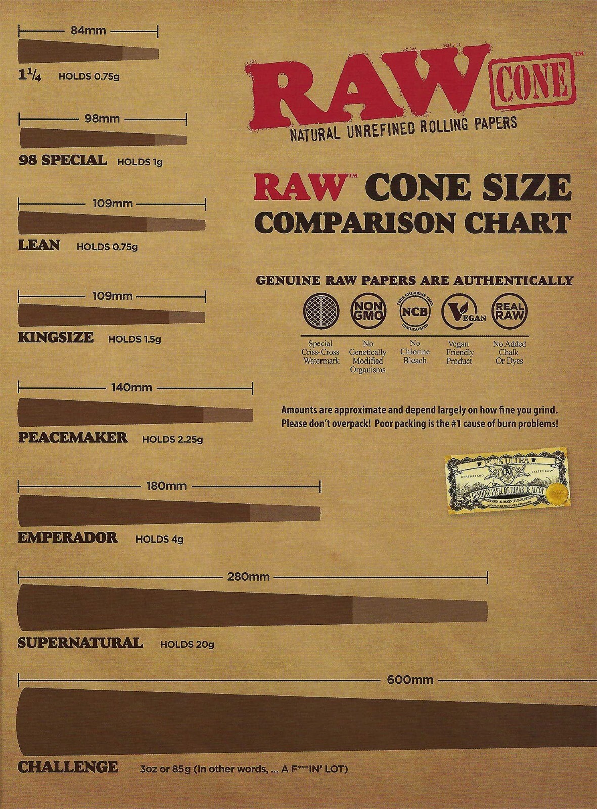 😎RAW ORGANIC HEMP 1 1/4 ROLLING PAPERS🔥24CT BOX-100% AUTHENTIC