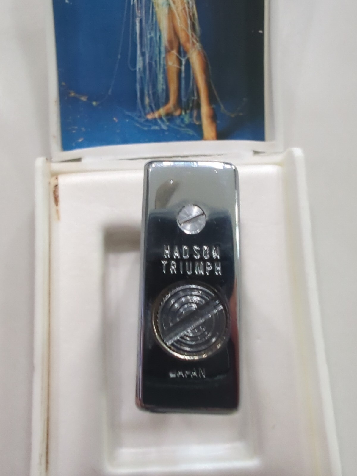 Hadson Triumph Lighter USED Ships Free #2