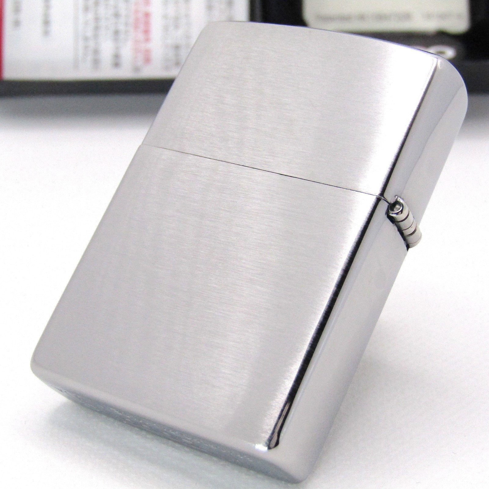 Windy Girl Design Silver Red Zippo Oil Lighter 2022 MIB
