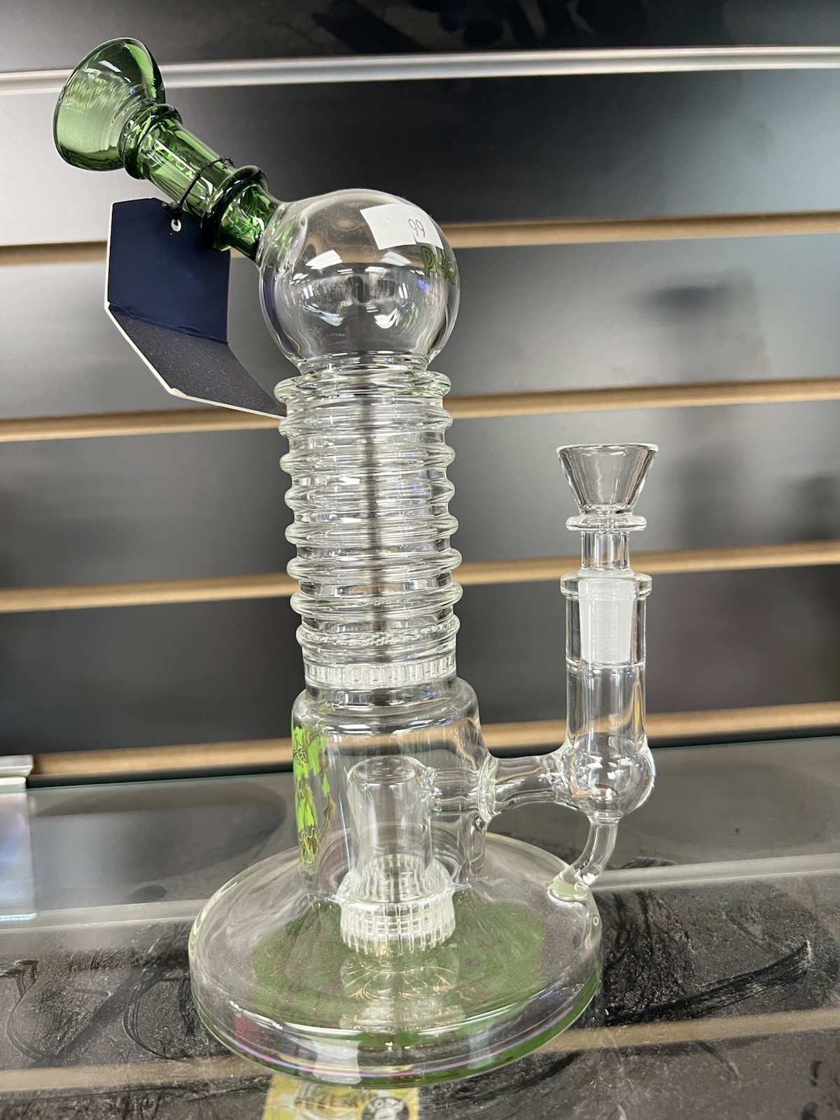 Modern Artistic Glass Bong Water Pipe Tobacco Smoking Pipe 14MM Bowl