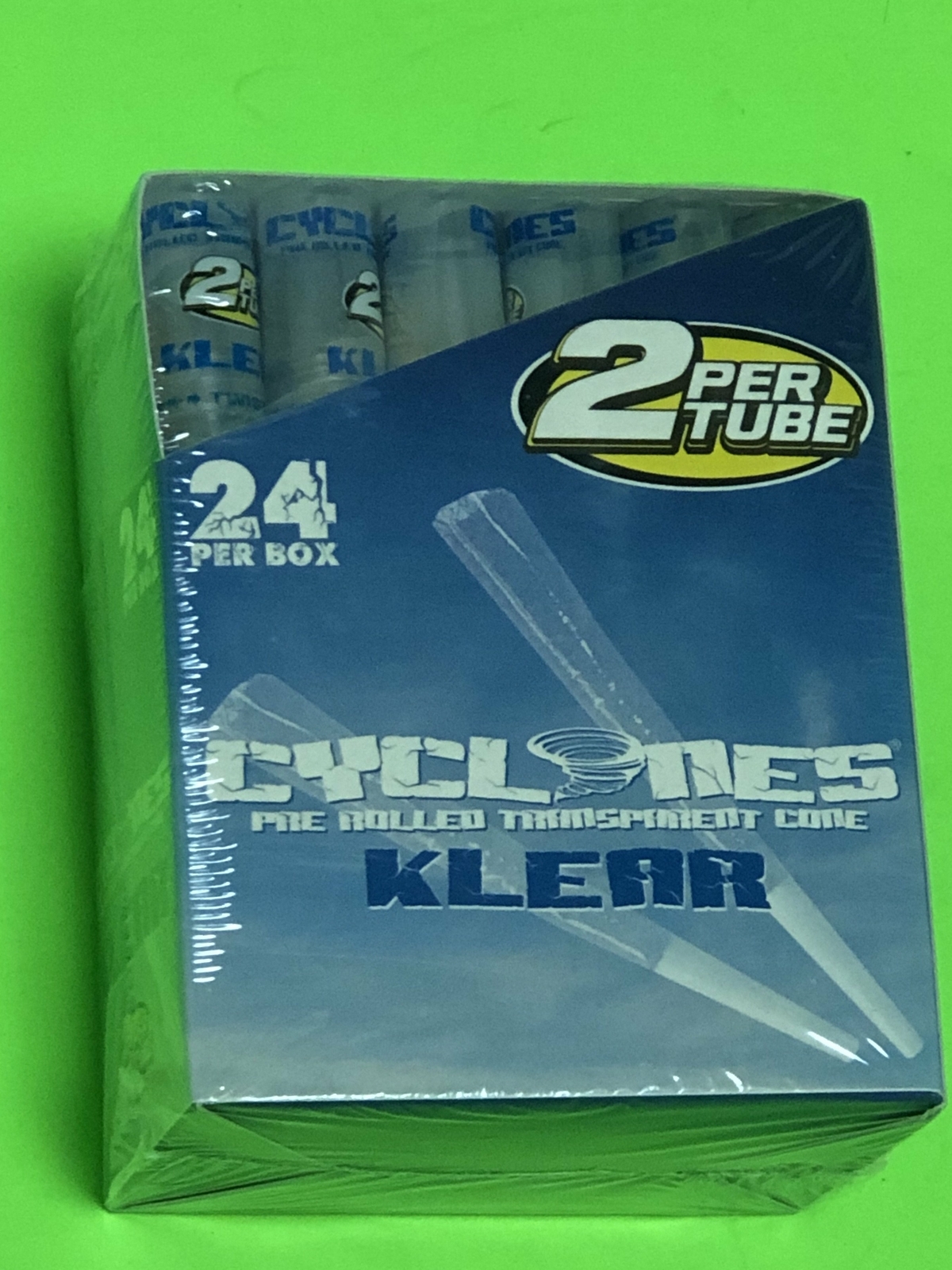 FREE GIFT🎁Cyclones🌪Klear Original 48 High Quality Pre Rolled Transparent Cones