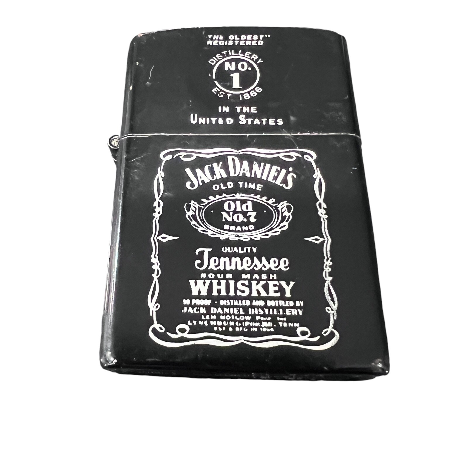 VTG Collector’s Cigarette Lighter Jack Daniels Old No.7 Brand Collector Japan