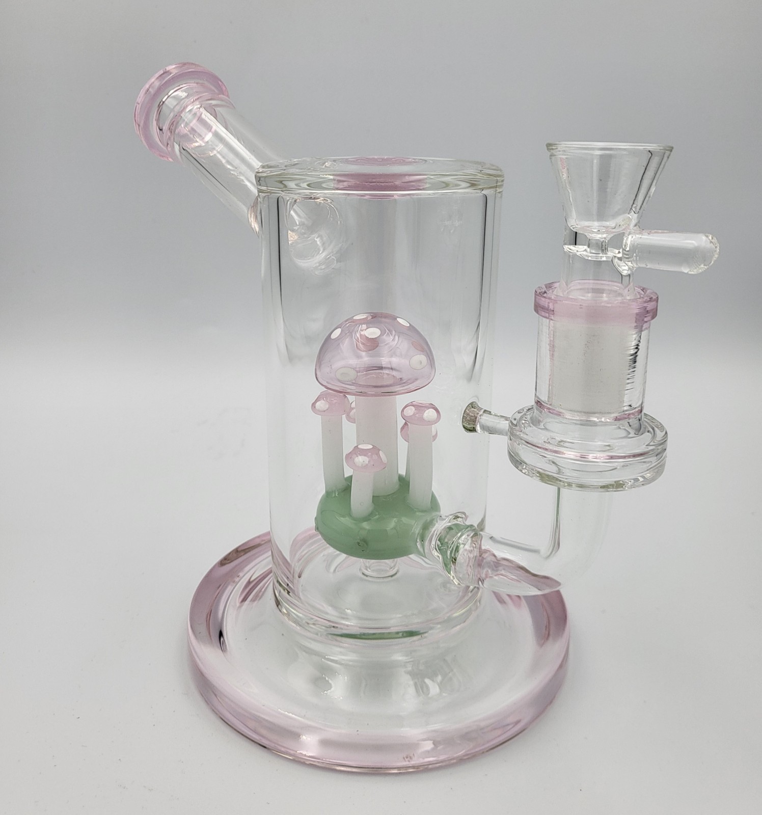 Glass Mushroom Rig 7″ High Quality Glass Pipe.