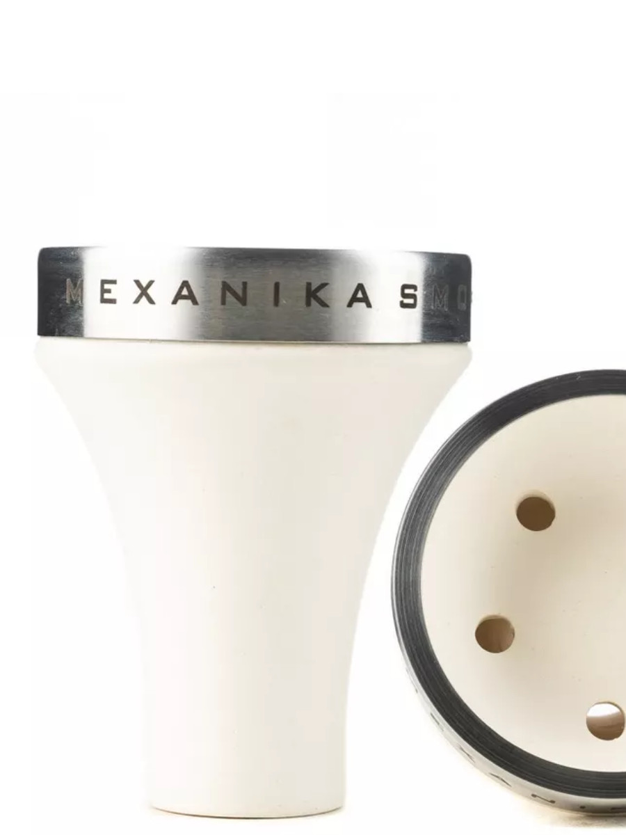 Mexanika Hookah Bowl Smoke Classic White 0049