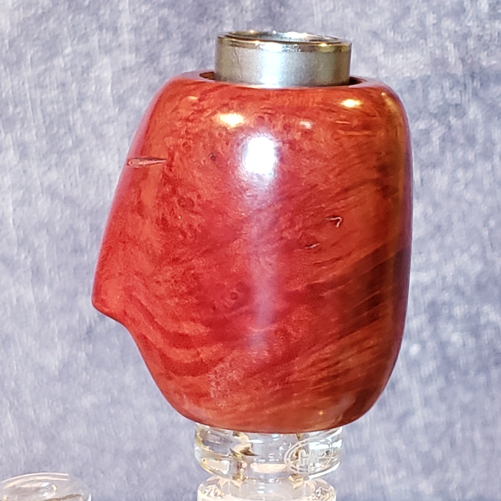 Briar Burl & Titanium Diffuser Bowl-B027D