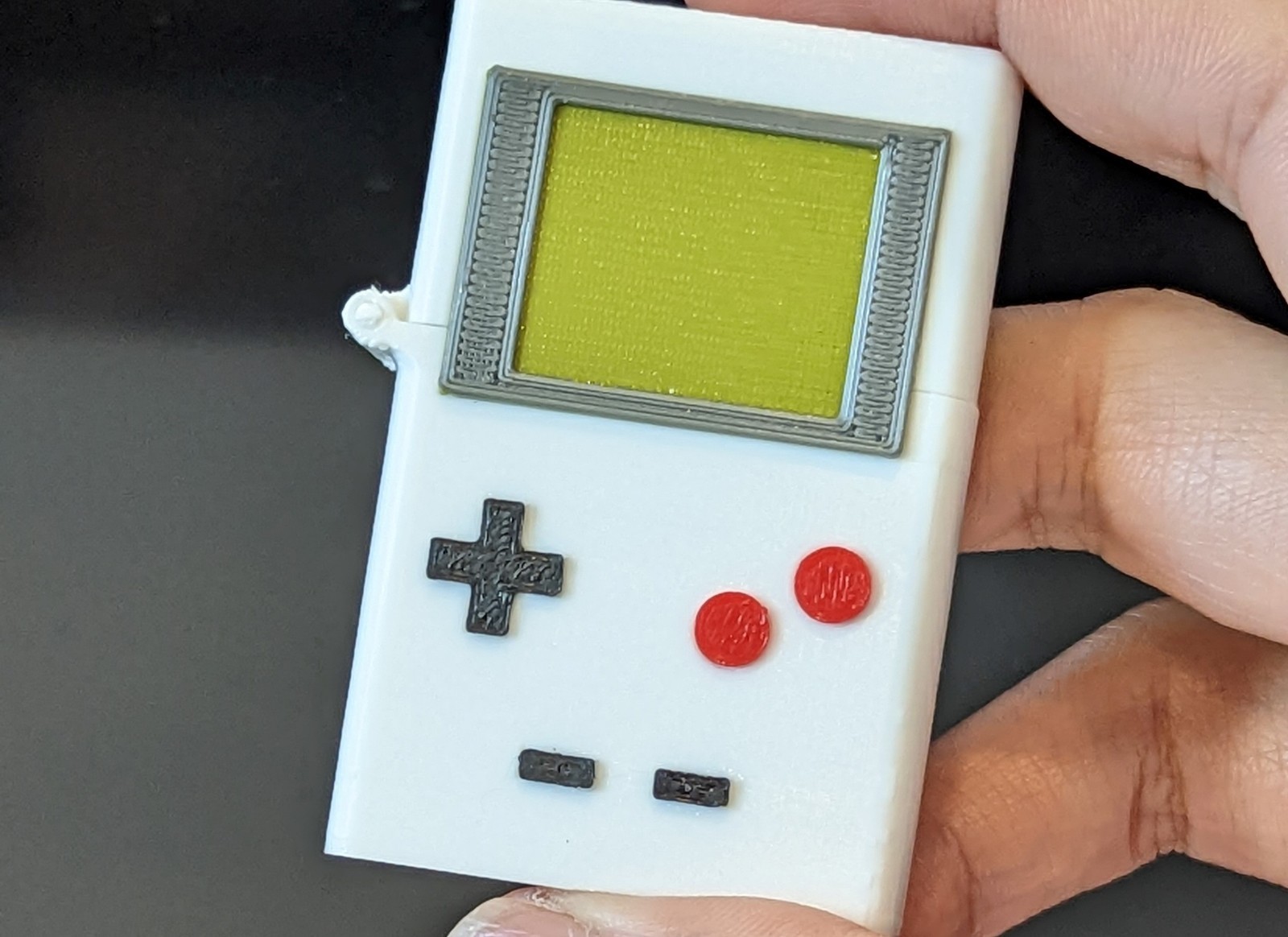 Gameboy Flip Top Working Lighter Collectible 3D Printed Case Fuel Not Included