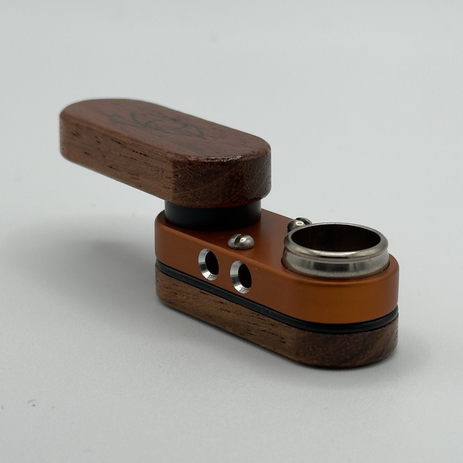 CLASSIC ORIGINAL MONKEY PIPE – FREE SHIPPING – MADE IN THE USA – ORANGE