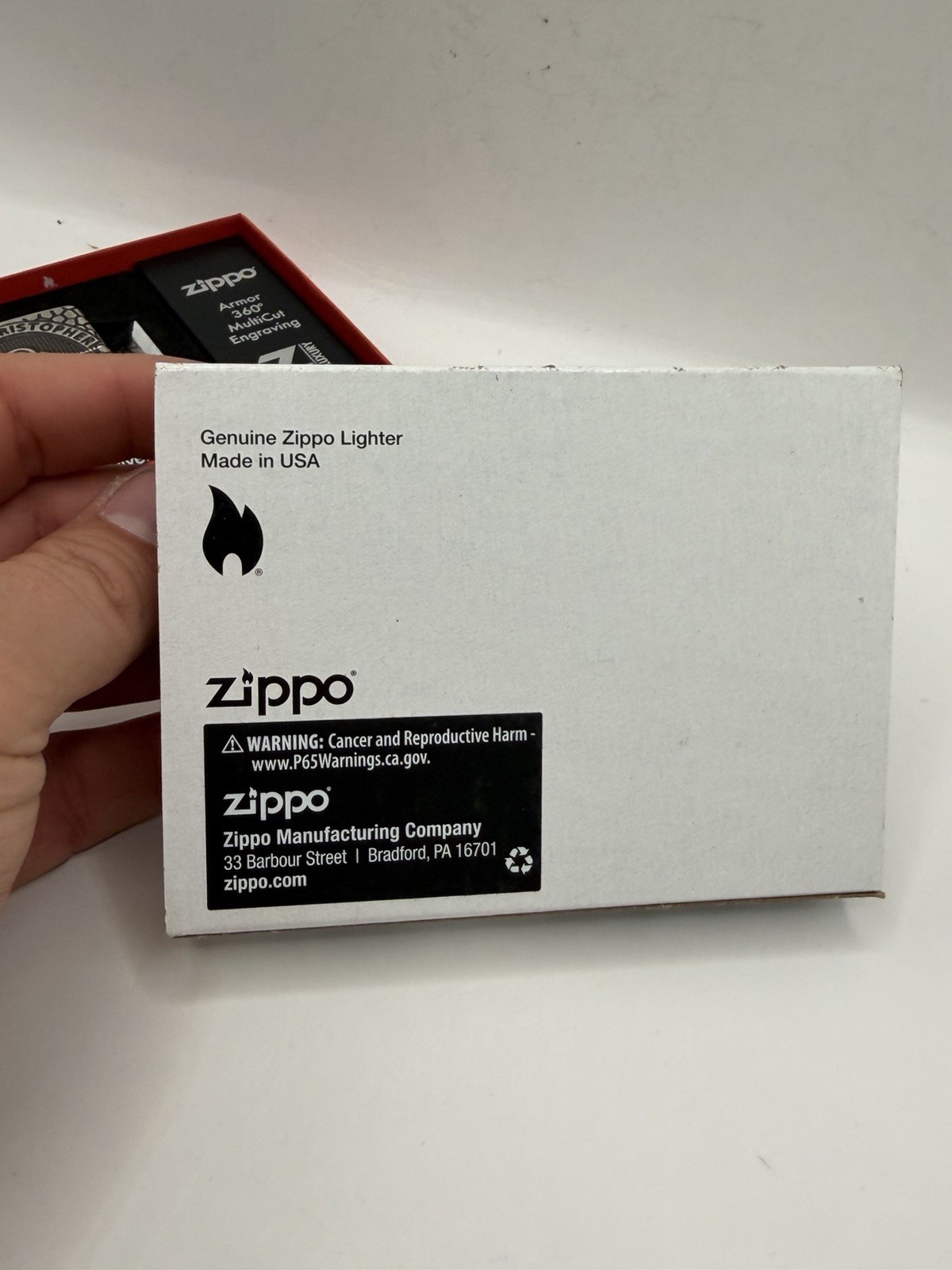 Zippo lighter 2022 167 Pipe Insert 40th Anniversary Collectible /1000 New In Box