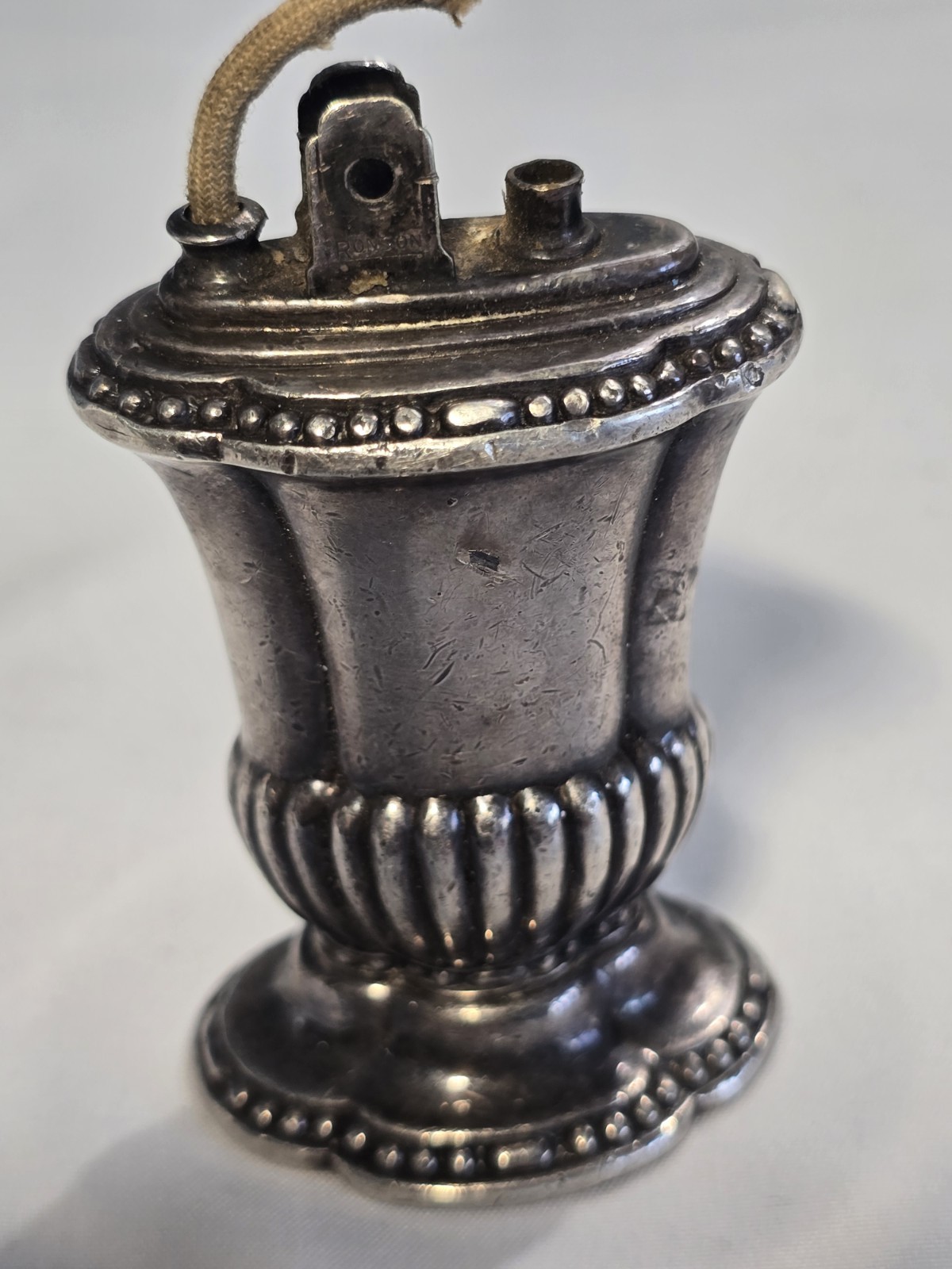 Ronson Mayfair Tabletop Cigarette Lighter Art Deco USA Vintage PARTS/REPAIR