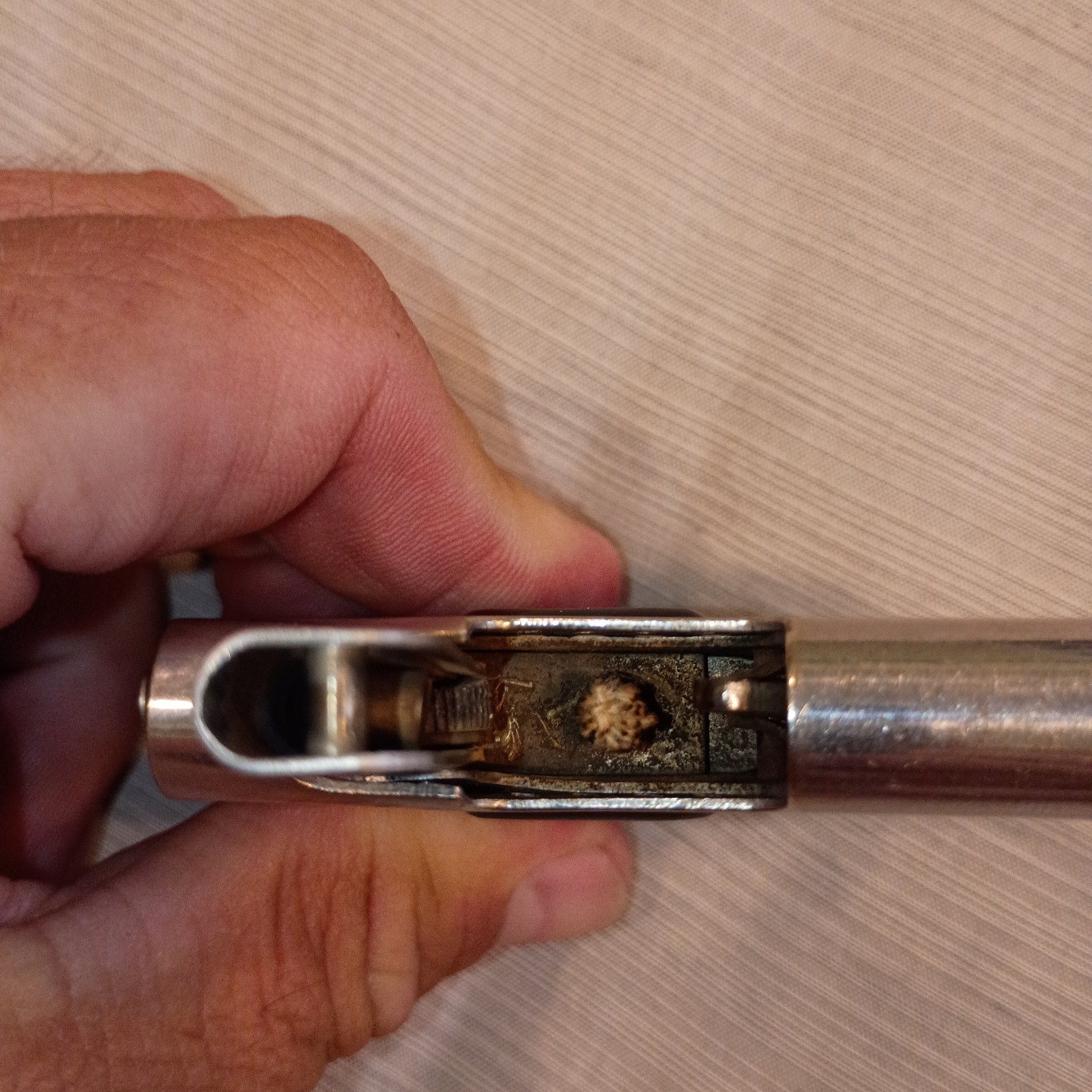 Vintage WW2 Made In Occupied Japan Pistol Gun Lighter – Needs Flint