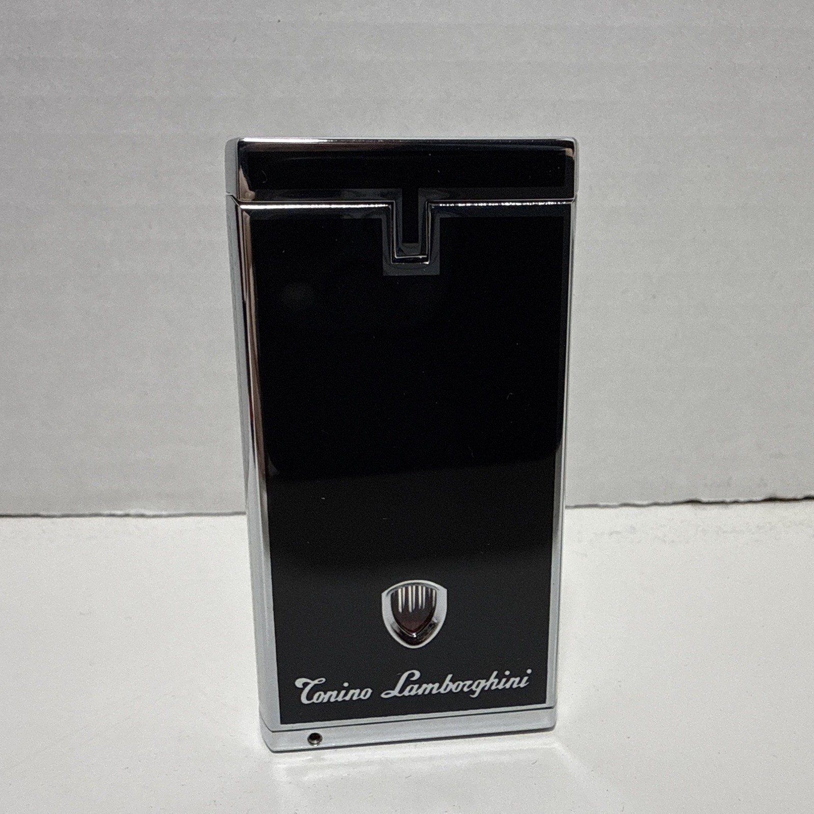 Tonino Lamborghini Pergusa Black Single Jet Cigar Lighter – New