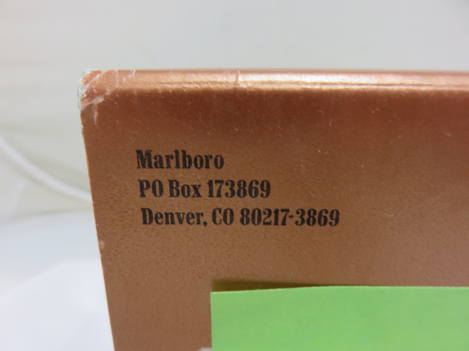 Zippo Lighter Marlboro Blend No. 27 Antique Copper Finish UNUSED