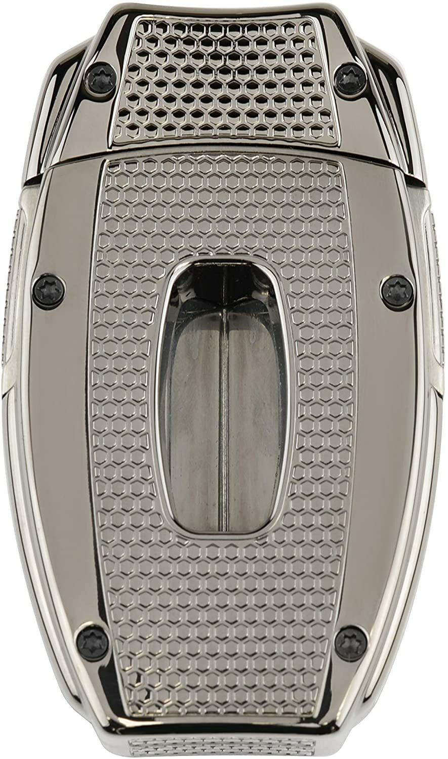 Xikar VX2 V-Cut Cigar Cutter, Spring-Loaded, Ergonomic Design, Gun-Metal