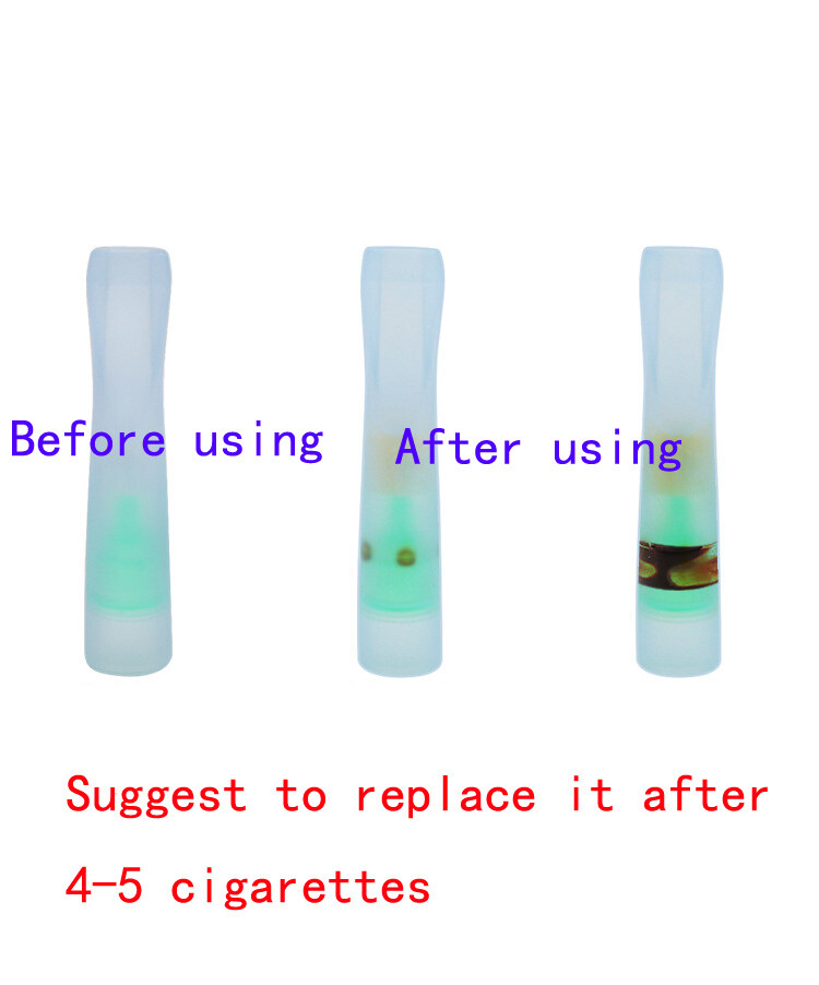 8 Pcs Cigarette Smoking Holder Filter Bead Cigarette Holder Blueberry Taste