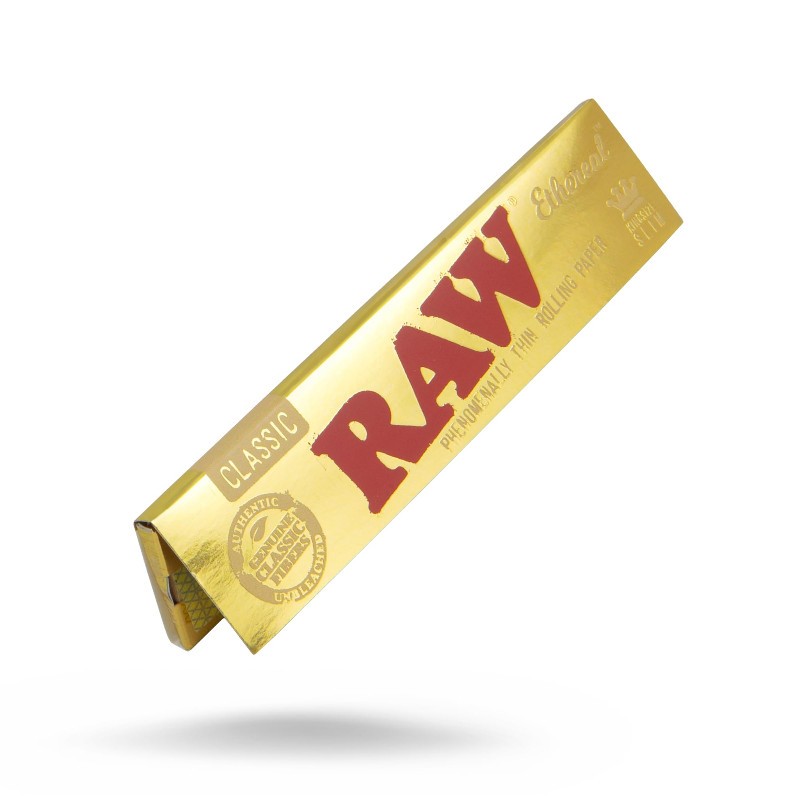 25x RAW Ethereal Thin King Size Slim Papers Smoking Accessories Bulk King Size