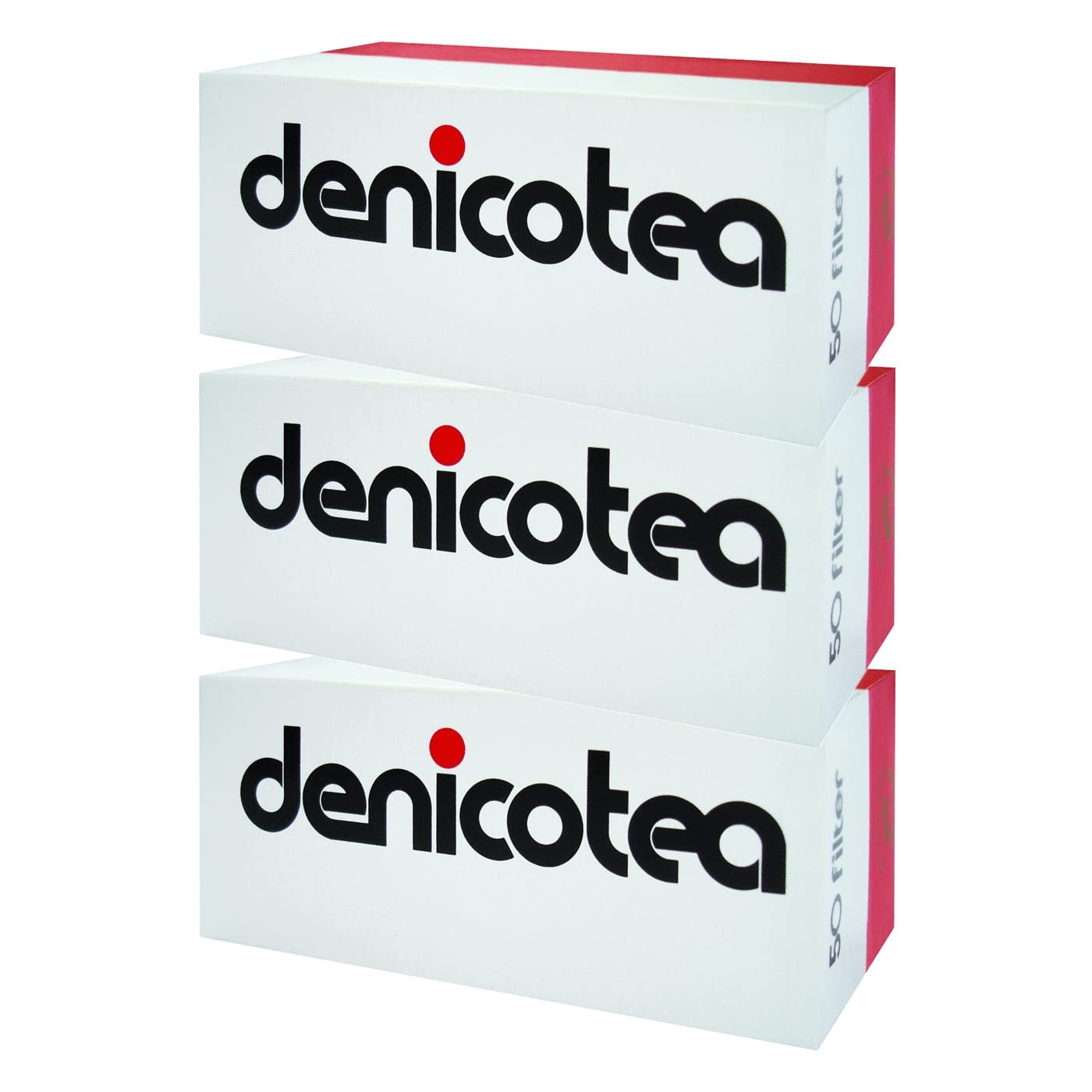 150 Denicotea Standard Filters for Cigarette Holder