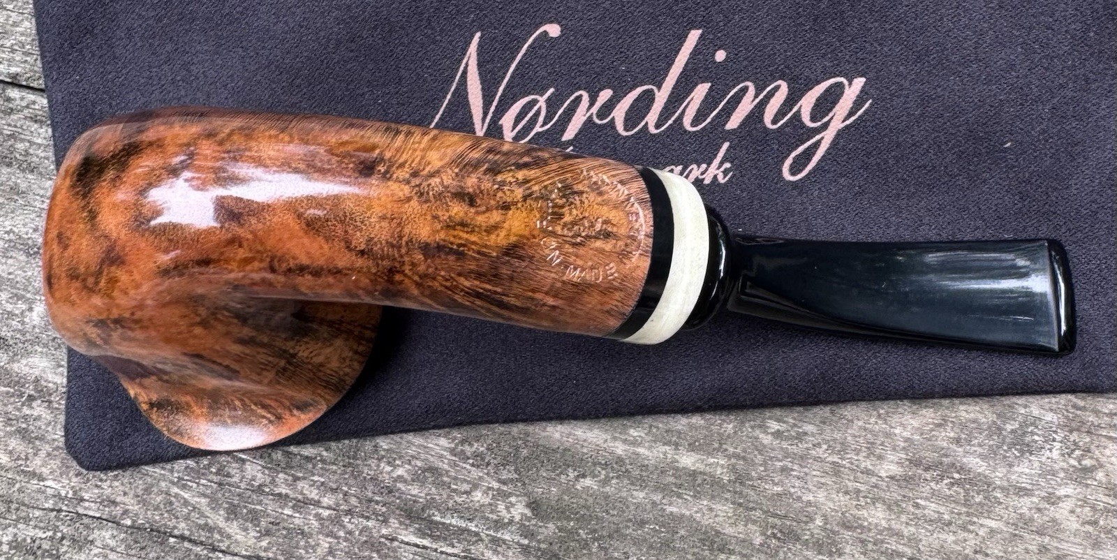 Eric Nording Extra #2 Freehand Handmade in Denmark Briar Pipe – NEW