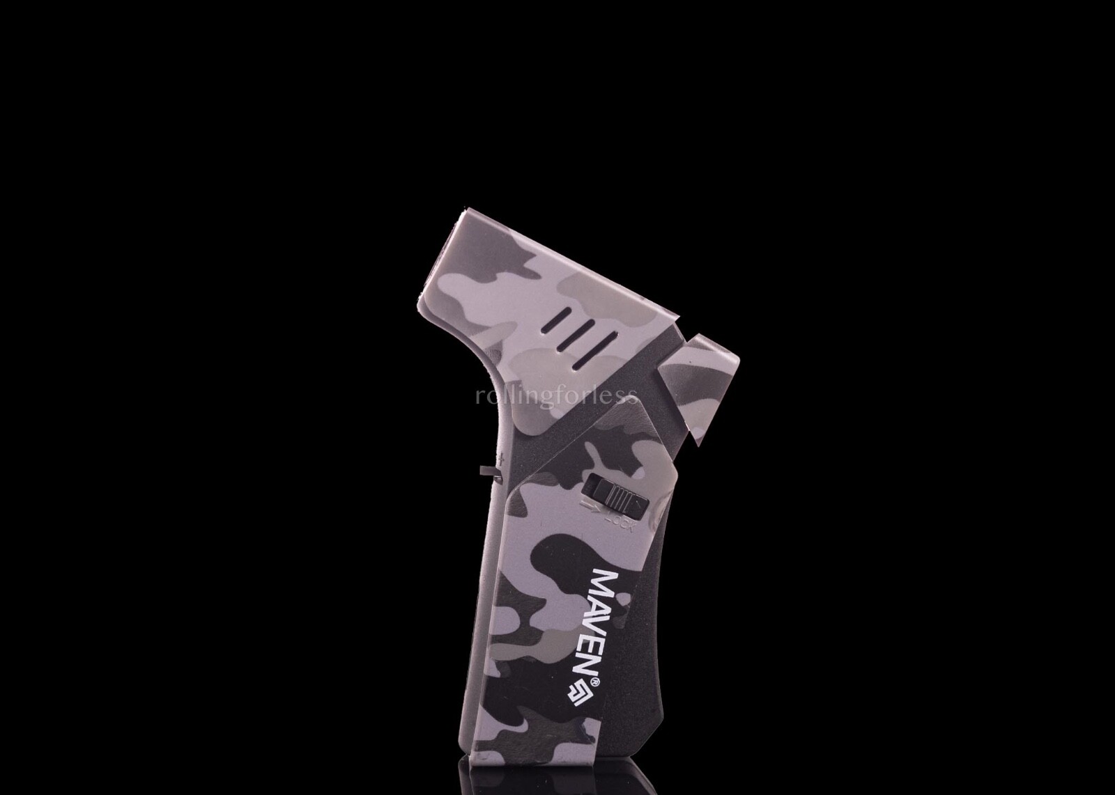 Maven Pro Mini Camo Single Flame Torch Lighter
