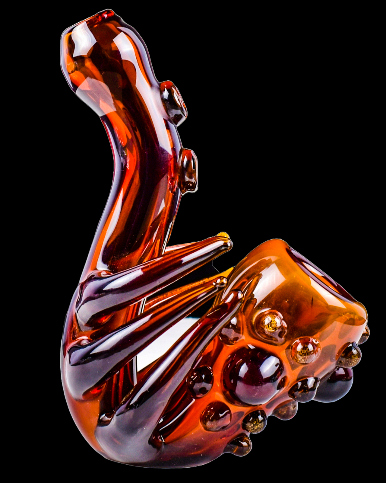 COOL Pipe 5″ Sherlock Pipe Glass Hand Pipe ALIEN PIPE CHEAP Pipe Bowl Pipe *USA*