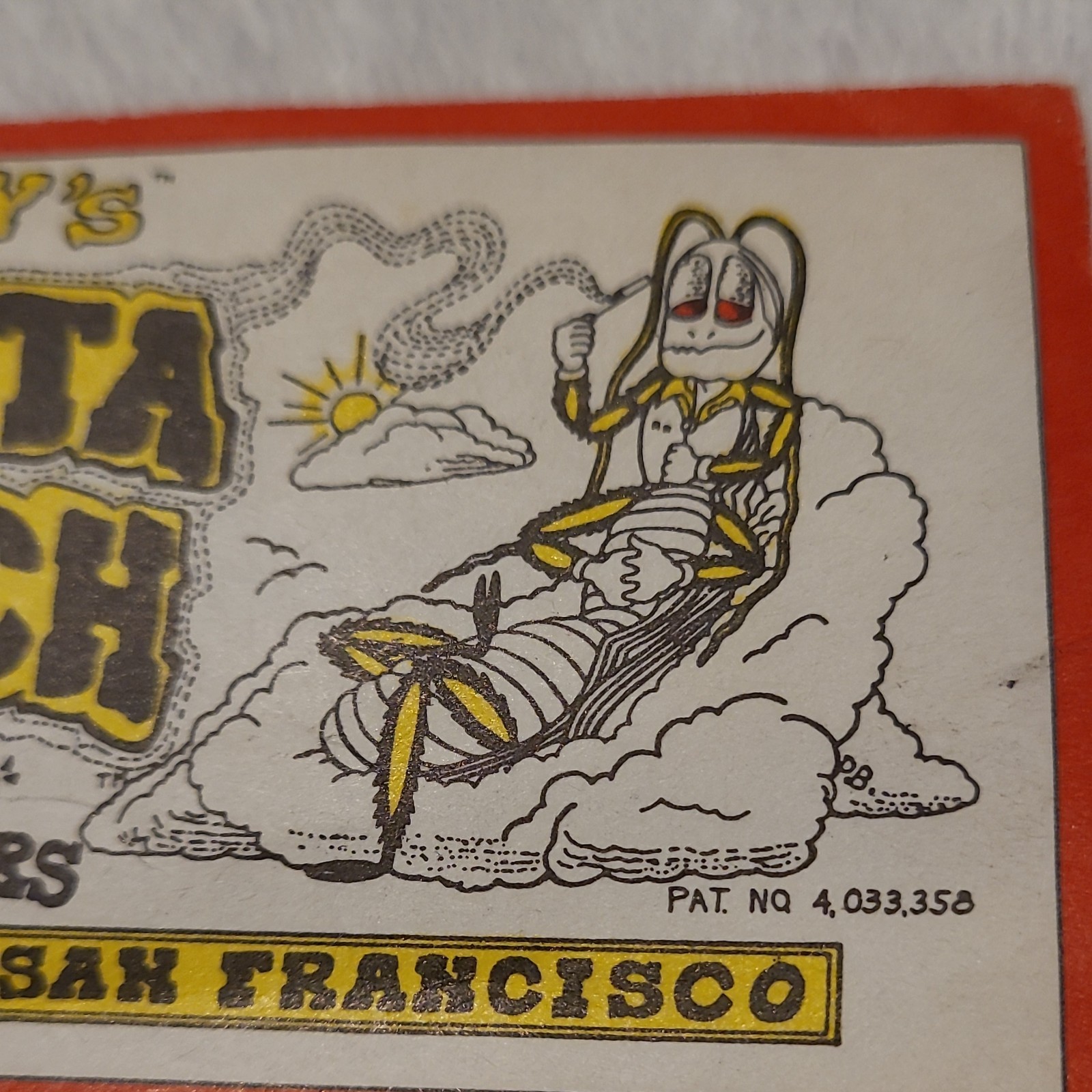 The Original RANDY’S WIRED insta Roach red and white package RARE FIND 9 papers