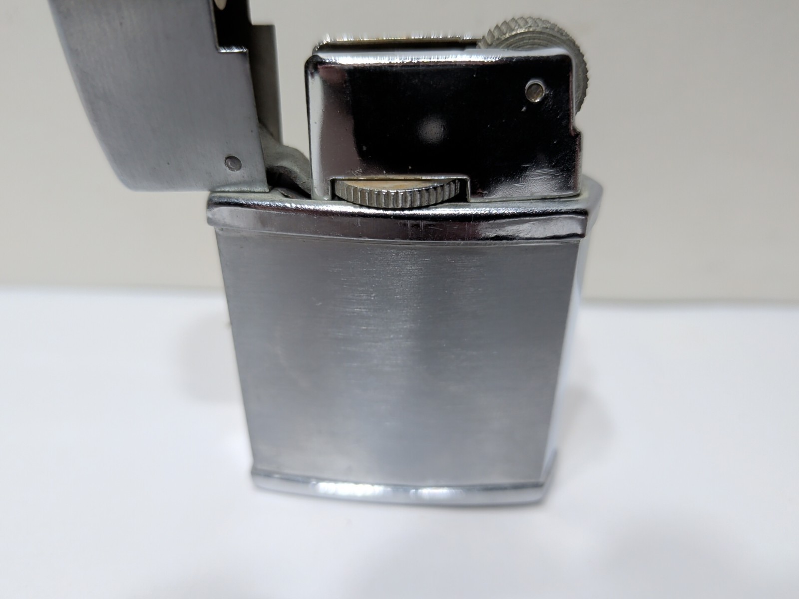✨VINTAGE✨ Hadson Sparky Super Quality Chrome Silver Tone Cigarette Lighter Japan