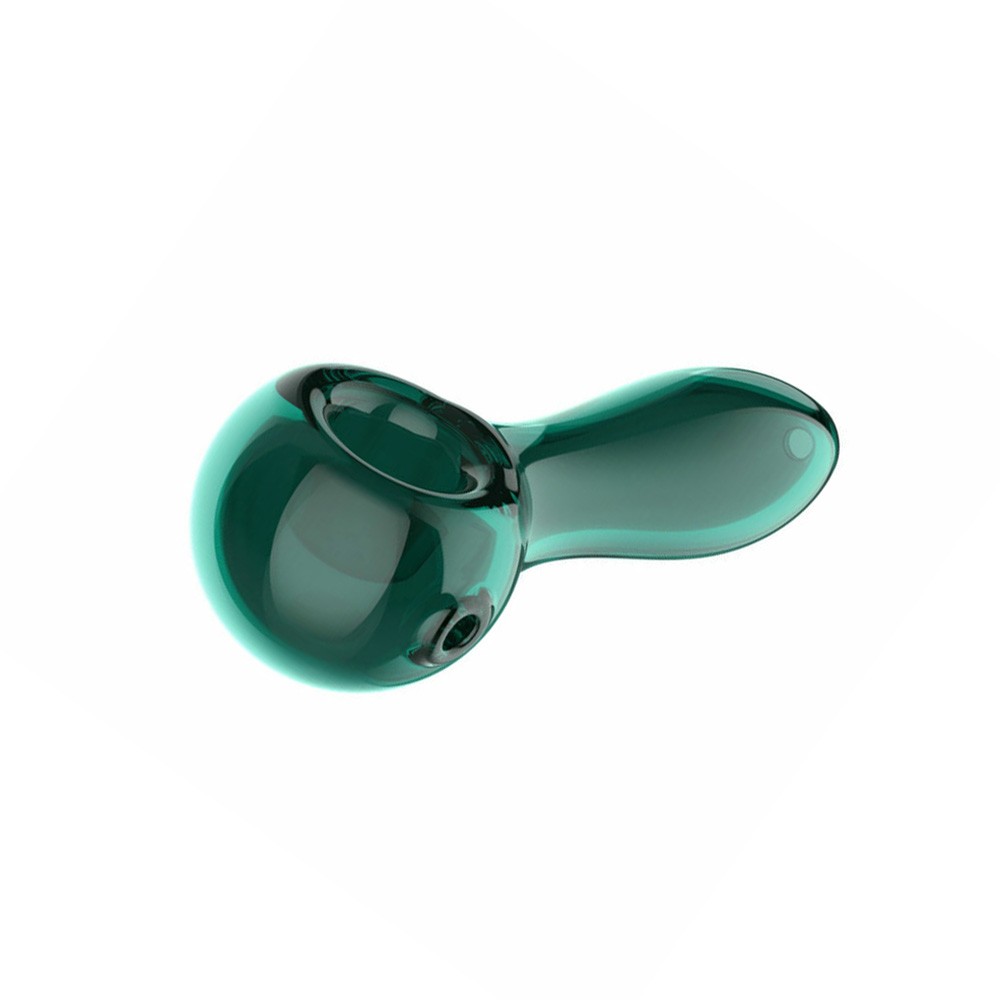 4″ 7Hole Glass Smoking Pipe Glass Spoon Smoke Pipes Bowl Pipe 10×4.5×3.8cm USA